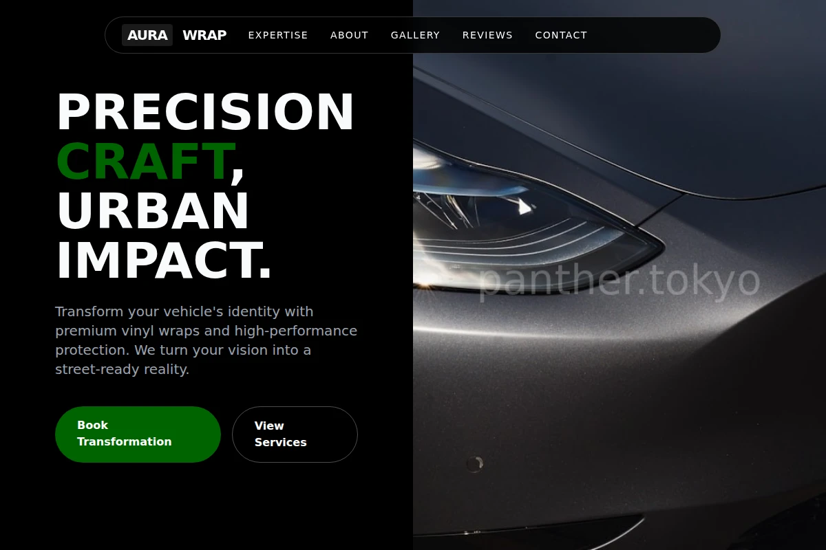Aura Car Wrap