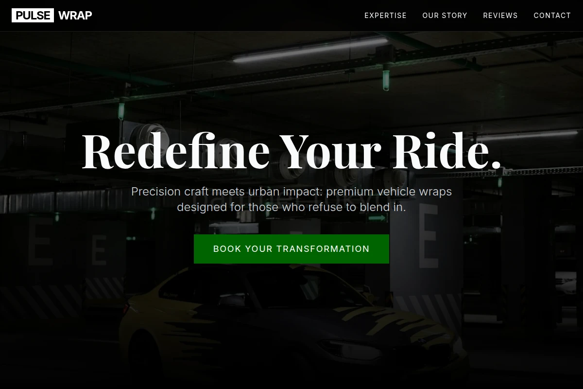 Pulse Car Wrap